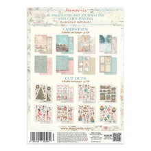 Load image into Gallery viewer, Papercrafting Kit: Stamperia-Printed Art Junk Journal Focus Points For Art And Craft A5 - Winter Magic