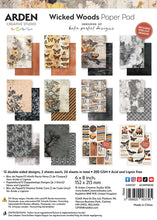 Load image into Gallery viewer, 6x8 Paper: Arden Creative Studio-Wicked Woods 6in x 8in Paper Pad