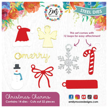 Load image into Gallery viewer, Dies: Emily Moore Designs-Christmas Charms