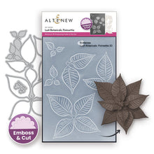Load image into Gallery viewer, Embossing Folder and Die Set: Altenew-Lush Botanicals: Poinsettia 3D Embossing Folder & Die Set