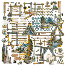 Load image into Gallery viewer, Embellishments: 49 and Market- Campfire Memories Ephemera & Frames