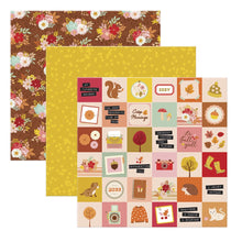 Load image into Gallery viewer, 12x12 Paper: Spellbinders-Autumn Archives Printed Paper by Kelly Bangs