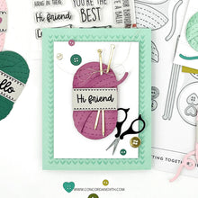 Load image into Gallery viewer, Dies: Concord & 9th-Knitting Together