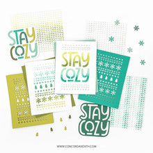 Load image into Gallery viewer, Stencils: Concord & 9th-Stay Cozy