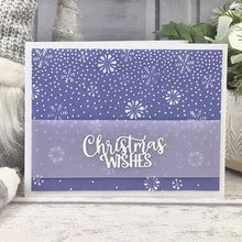 Load image into Gallery viewer, Embossing Folders: Hunkydory Crafts-Moonstone Embossing Folders - Sparkling Snowfall