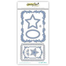 Load image into Gallery viewer, Dies: Honey Bee Stamps-Decorative Star Layering Frames