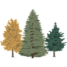 Load image into Gallery viewer, Dies: Honey Bee Stamps-Lovely Layers-Trees