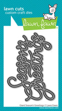 Load image into Gallery viewer, Dies: Lawn Fawn-giant season’s greetings