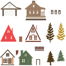 Load image into Gallery viewer, Dies: Honey Bee Stamps-Summer Cabins