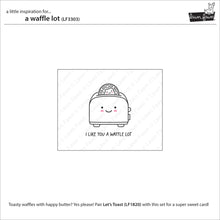 Load image into Gallery viewer, Stamps: Lawn Fawn-A Waffle Lot