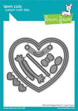 Load image into Gallery viewer, Dies: Lawn Fawn-Stitched Happy Heart
