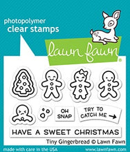Load image into Gallery viewer, Stamps: Lawn Fawn-Tiny Gingerbread