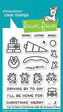 Load image into Gallery viewer, Stamps: Lawn Fawn-Car Critters Christmas Add-On