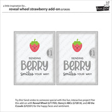 Load image into Gallery viewer, Dies: Lawn Fawn-Reveal Wheel Strawberry Add-On