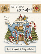 Load image into Gallery viewer, Stamps: Dare 2B Artzy-SIMPLY TEA-RRIFIC STAMP SET