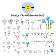 Load image into Gallery viewer, Stamps: Sunny Studio Stamps-Beautiful Bluebell Stamps