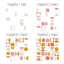 Load image into Gallery viewer, TURNABOUT™  PRODUCTS: Concord & 9th-POP HEART TURNABOUT™ STAMP SET