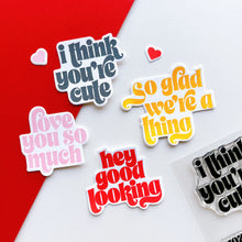 Load image into Gallery viewer, Stamps: Catherine Pooler Designs-Sweet Nothings Sentiment Stamp Set