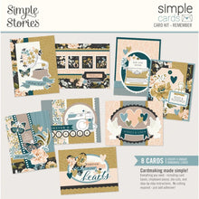 Load image into Gallery viewer, Card Kit: Simple Stories Simple Cards Card Kit-Remember