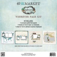 Load image into Gallery viewer, Scrapbooking Kit: 49 And Market Page Kit-Wherever