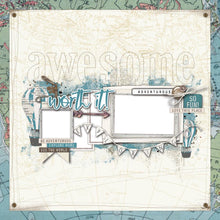 Load image into Gallery viewer, Scrapbooking Kit: 49 And Market Page Kit-Wherever