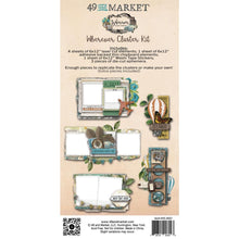 Load image into Gallery viewer, Scrapbooking Kits: 49 And Market Cluster Kit-Wherever