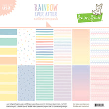 Load image into Gallery viewer, 12x12 Patterned Paper: Lawn Fawn-Rainbow Ever After