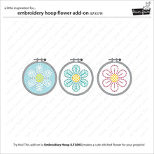 Load image into Gallery viewer, Dies: Lawn Fawn-Embroidery Hoop Flower Add-On