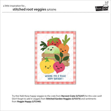 Load image into Gallery viewer, Dies: Lawn Fawn-Stitched Root Veggies