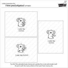 Load image into Gallery viewer, Stamps: Lawn Fawn-I Love You(calyptus)