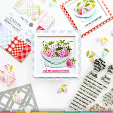 Load image into Gallery viewer, Paper: Specialty Paper: Berry Sweet Gingham Paper Pad-4.25”x5.5”