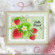 Load image into Gallery viewer, Paper: Specialty Paper: Berry Sweet Gingham Paper Pad-4.25”x5.5”