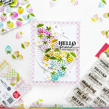 Load image into Gallery viewer, Paper: Specialty Paper: Berry Sweet Gingham Paper Pad-4.25”x5.5”
