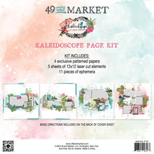 Load image into Gallery viewer, Scrapbooking Kit: 49 And Market Page Kit-Kaleidoscope
