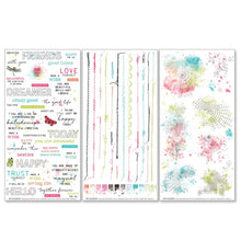 Load image into Gallery viewer, Embellishments: 49 And Market Rub-On Transfer Set-Essentials, Kaleidoscope