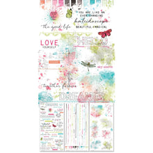 Load image into Gallery viewer, Embellishments: 49 And Market Rub-On Transfer Set-Essentials, Kaleidoscope