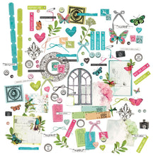 Load image into Gallery viewer, Embellishments: 49 And Market Laser Cut Outs-Elements, Kaleidoscope