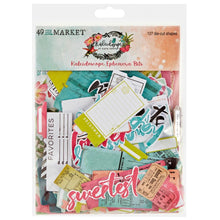 Load image into Gallery viewer, Embellishments: 49 And Market Ephemera Bits-Kaleidoscope