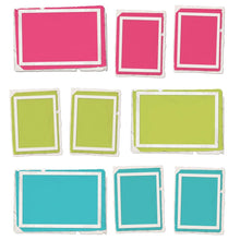 Load image into Gallery viewer, Embellishments: 49 And Market Chipboard Set-Stacked Frames, Kaleidoscope