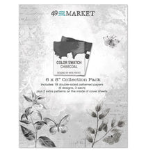 Load image into Gallery viewer, Specialty Paper: 49 And Market Collection Pack 6"X8"-Color Swatch: Charcoal