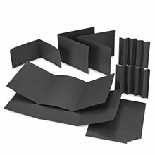 Load image into Gallery viewer, Mini Albums: 49 And Market Create-An-Album Wide Book Pages-Black