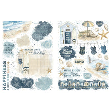 Load image into Gallery viewer, Embellishments: Graphic 45 Rub-On Transfers-The Beach is Calling