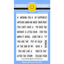 Load image into Gallery viewer, Stamps: Sunny Studio-Over The Rainbow