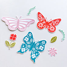 Load image into Gallery viewer, Stamps: Catherine Pooler Designs-Flourished Butterflies