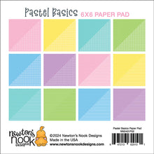 Load image into Gallery viewer, 6x6 Paper: Newton’s Nook Designs-Pastel Basics