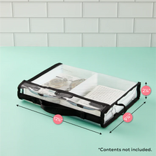 Load image into Gallery viewer, Storage Solutions: Totally Tiffany-STORAGE AND SUPPLY CASE-2 DRAWERS