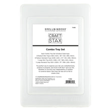 Load image into Gallery viewer, Storage Solutions: Spellbinders-CRAFT STAX COMBO TRAY SET