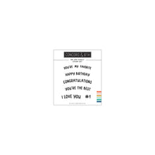 Load image into Gallery viewer, Stamps: Concord  & 9th-We Are Family