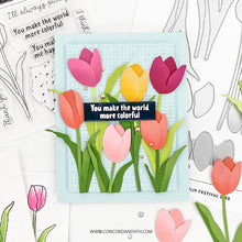 Load image into Gallery viewer, Dies: Concord & 9th-Tulip Festival