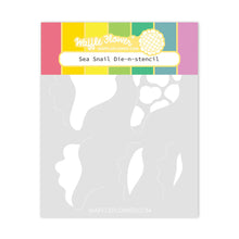 Load image into Gallery viewer, Stencil and Die Combo: Waffle Flower-Sea Snail Die-n-stencil